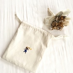 くま 巾着ポーチ 小