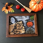 ようこそゴーストたちの世界へ🎃ハロウィン壁飾り