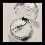 【Zip_chuck ボディピアス  へそピアス 。】﻿チャック ジップ 病みかわいい シルバー  ボディピアス バナナバーベル 軟骨 へそピアス へそピ 