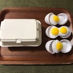 フェルトおままごと 当たり付き卵3個ケースセット♪