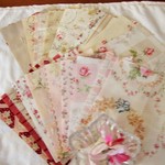 ☆YUWA薔薇柄はぎれセットA