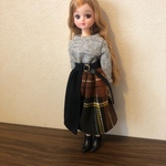 お客様専用ページ☆ラップスカート☆リカちゃん用