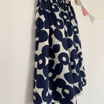 ＊dot & doughnut♪ティアードスカート（navy)＊