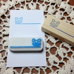 【K様オーダー分】クマさんのお名前はんこ