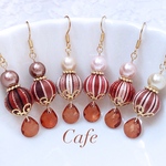 巻き玉＊カフェピアス/イヤリング♡