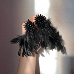 M.76 Black fur pierce