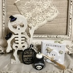 スケルトンのハロウィン