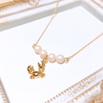 カニ🦀パールネックレス