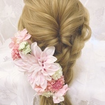 ヘッドドレス★ウエディング★ナチュラル★ガーデン★結婚式★花嫁★卒業式★ヘアアクセサリー★ヘッドパーツ★マタニティフォト★成人式