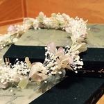 haruaf様オーダー品♡大人用花冠 -オレガノパープル-