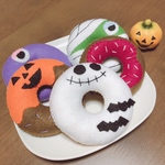 【数量限定】フェルト おままごと ハロウィンドーナツ♡