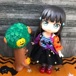 ハロウィンチュールワンピース Ｇ（オビツ11・ねんどろいどどーるサイズ）