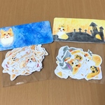 コーギー  フレークシール   セット ハロウィン