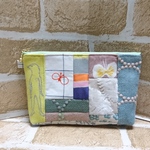 【sale】《mina perhonen》パッチのマチつきポーチ＊choucho,tambourine