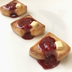 かじりかけジャムバタトースト(角食)♪ブローチorマグネット