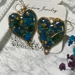 大ぶり♡ハートピアス♡ハートイヤリング♡ゆらゆら