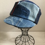 リメイクDENIMのワークキャップ（ネイビー56~60）