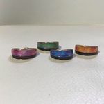 4色のマーブルリング