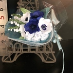    和紙で作ったミニチュアブーケ