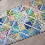 パッチワークのマルチマット  友情の道路