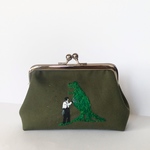 刺繍 がま口財布 映画 シザーハンズ