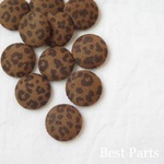 6pcs レオパードカボション 20mm タイプ②