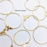 10pcs・大容量・サークルフープ直径20㎜　a-131
