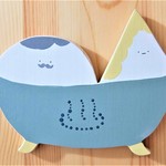 ◇送料込◇　おふろ男爵とおふろ婦人　バスルームマーク