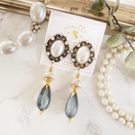 antique cabochon Green
