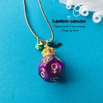 Gothic dice ロングネックレス