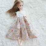 《LIBERTY*Paysanne》　リカちゃん　ピュアニーモS ブライス　ジェニー　27cmドール　リバティ　リバティプリント　リバティ生地