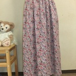 ≪sさまからのオーダーのお品≫リバティ≪スィートメイ≫ギャザースカート　