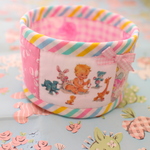 hana*ハンドメイド☆パッチワークの小さな小物入れ♪ハロベビピンク