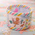 hana*ハンドメイド☆パッチワークの小さな小物入れ♪ハロベビブルー