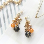 *3114*大人ハロウィン★Star chain earring／pierce