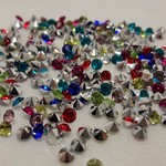 ラインストーン（ミックス）（樹脂）3.5mm グレードAAA