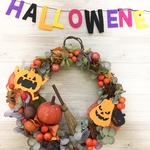 ハロウィンリース☆パンプキン