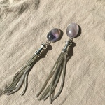 【amethyst . silver . tassel】