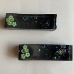 ＃ハンドメイド箸置きブラック2個1セツト