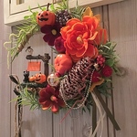 ハロウィンリース／ムーンリース／ハロウィン雑貨