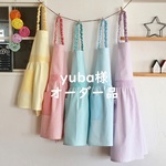 【yuba様オーダー品】ノーアイロンでOK！のキッズ 子供エプロン