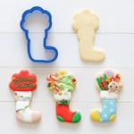 クリスマスお菓子ブーツ【縦7cm】クッキー型・クッキーカッター