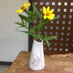 白花瓶