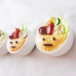 ミニチュアお弁当マグネット 【オムライス】