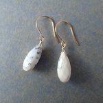 14kgf＊デンドライトオパール  ピアス②