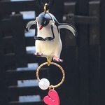 またまたフラれてやけくそになっているアデリーペンギンのトム君メガネキーパー