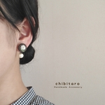 デイジー　刺繍ピアス&イヤリング　