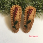 お花の刺繍ヘアピンセット✴︎102