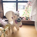 わこねこ コーヒー /猫 置物