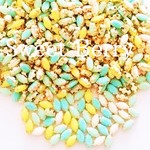 ビジュー用　樹脂製　レモン型　３ｍｍ×６ｍｍ　２０個